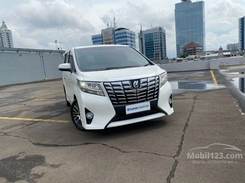 Jual Mobil Toyota Alphard 2017 G 2.5 di Jawa Barat Automatic MPV Putih Rp 589.000.000