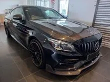 2020 2021 Mercedes-Benz C63 S 4.0 AMG COUPE EVENTURI AKRAPOVIC CERAMIC V8 TWIN TURBO CBU FACELIFE
