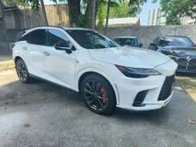 2023 Lexus RX 350 2.4 F Sport / RED LEATHER REAR ELECTRIC SEAT / ORANGE CALLIPER / SUNROOF / 360 CAM / DIM / BSM / HUD  /GRADE 5A / 2023 UNREGISTR