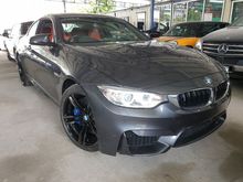 2015 BMW M4 3.0 Grey Recon Red Interior