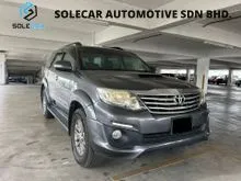 2015 Toyota Fortuner 2.5 G TRD Sportivo SUV GOOD CONDITION/FULL SERVICE RECORD