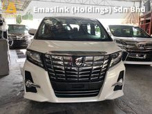 2015 Toyota Alphard 2.5 SA 7seather 360view PowerBoot Home Theater JBL Sounds Syetem Push Start 7G
