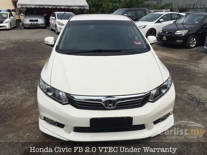 Honda Civic 2012 S i-VTEC 2.0 in Kuala Lumpur Automatic Sedan White for ...