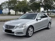 2012 Mercedes-Benz E250 1.8 Avantgarde CGI LOCAL SEPC 7 SPEED SUNROOF