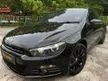 Used 2012 Volkswagen Scirocco 1.4 TSI TURBO CHARGE/CBU IMPORT BARU UNIT/7 SPEED/XENON LIGHT/PADDLE-SHIF/SHIFT TRONIC/PARKING SENSOR/ABS SYSTEM/SRS AIRBAG/ - Cars for sale