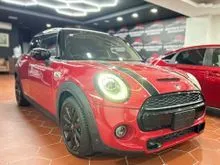 2021 MINI Cooper 2.0 S 5 Door Hatchback BLACK STRIPES Red MERAH