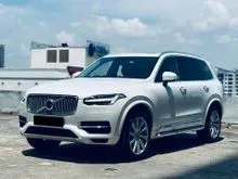 2020 Volvo XC90 2.0 T8 Twin Engine Inscription Plus SUV 36K Miles Panoramic Roof 360 Apple CarPlay Full Auto Brake Pedestrian and Cyclist Detection