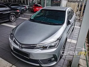 2019 Toyota Corolla Altis 1.8  G Price Including Otr & Free Warranty & Free Tinted & Free Service & Flood Free & Free Accident And More!!!