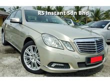 2011 Mercedes Benz E200 1.8 (A) CGI AVANTGARDE 7 SPEED E250