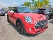 Recon 2019 MINI COOPER S 2.0 TWIN POWER TURBO FULL SPEC FREE 6 YEAR WARRANTY