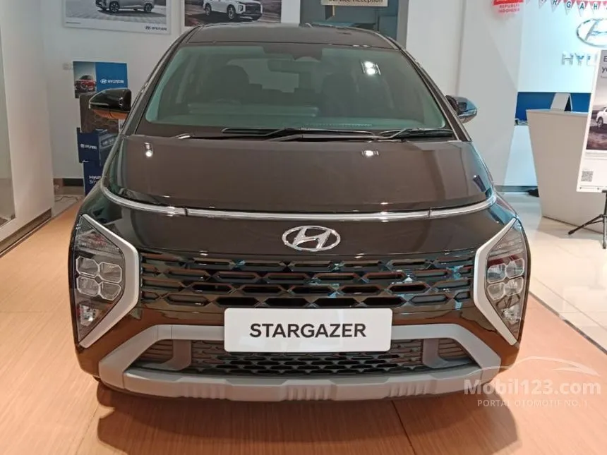 Jual Mobil Hyundai Stargazer 2024 Prime 1.5 di DKI Jakarta Automatic Wagon Hitam Rp 290.000.000