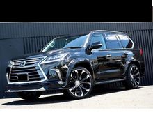 2017 Lexus LX570 FULL SPEC 5 SEATER LATEST WALD BODY KIT ORIGINAL MILEAGE BLACK COLOUR RED INTERIOR Pre-Order