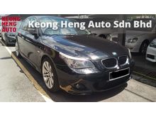 TRUE YEAR MADE 2009 NO GST NO SST BMW 523i 2.5 LCI New Facelift CKD Full Service History