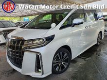 Unreg 2020 Toyota Alphard 2.5G SC Package MPV NEW CAR *3 Years GMR Warranty *3LED* DIM *Pre-Crash* Blind Spot *Sunroof* Surrounding Camera *