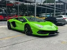 2020 Lamborghini Aventador 6.5 SVJ Rare Unit ONLY 900 UNIT GLOBALLY LIFTER SYSTEM LOADED WITH CARBON PACKAGE REAR VIEW CAMERA WITH SENSOR CONTACT NOW