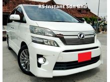 2013 Toyota Vellfire 2.4 (A) Z G-EDITION FACELIFT 2 P/D P/B PILOT SEAT COOL BOX
