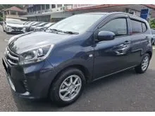 2018 PERODUA AXIA 1.0 M - 1000 G FACELIFT (MT) (HATCHBACK) (GOOD CONDITION) MIDNIGHT BLUE (METALLIC) 67,000KMS 22KM/1L