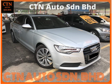 2013 Audi A6 2.0 TFSI Hybrid Sedan (AUTO) FULL SERVICE RECORD PROVIDED SUNROOF LEATHER SEAT AUTO FLIP SCREEN PLAYER MMI 2 SYSTEM