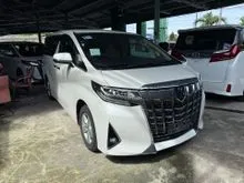 2021 Toyota Alphard 2.5 X HIGH SPEC ** 8 SEATER / 2 POWER DOOR / SPARE TYRE ** 8 YEAR WARRATY ** MANY UNIT OFFER OFFER **