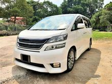 2010 TOYOTA VELLFIRE 2.4 (A) POWER BOOT FULL SPEC