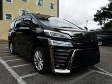 2019 Toyota Vellfire 2.5 Z A Edition MPV **PRICE Included SST**CLEARANCE SALES**RADAR CRUISE CONTROL**2 POWER DOOR**ROOF MONITOR**UNREG**JAPAN SPEC