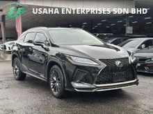 2021 LEXUS RX300 F SPORT 2.0**REAR POWER SEAT**PANORAMIC ROOF**POWER SEAT AND MEMORY SEAT**3 EYES LED**POWER BOOT**360 SURROUNDING CAMERAS**HUD*BSM