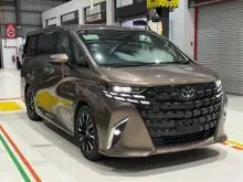 Incoming Stock 2025 Toyota Alphard Hybrid Executive Lounge Executive Lounge  JBL  Rear Entertainment  HUD  Toyota Teammate