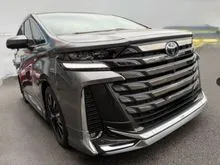 Incoming 2025 Toyota Vellfire 2.5 Executive Lounge Silver 18KM JBL Bodykit