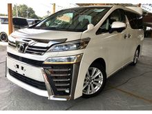 2018 Toyota Vellfire 2.5 MPV