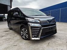 2019 Toyota Vellfire 2.5 MPV 2.5 ZG PCS LKA Roof Monitor Unreg
