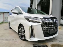 2019 Toyota Alphard 2.5 SC HOT UNIT NEW CAR LIKE CALL TO RESERVE GRAB IT FASSTTT