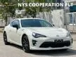 Recon 2020 Toyota 86 GT Limited Black Package 2.0 Auto Unregistered Japan Spec 17 Inch Original Rim Track Sport And Snow Mode VSC Keyless Entry Push Star