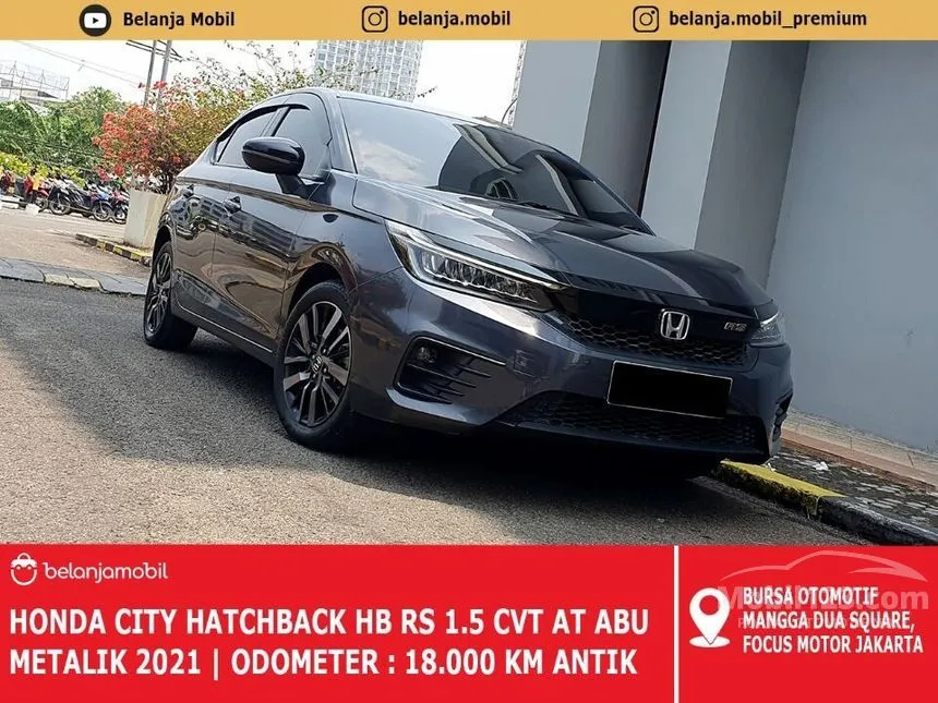 Jual Mobil Honda City 2021 RS 1.5 di DKI Jakarta Automatic Hatchback Abu