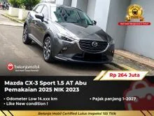 2023 Mazda CX-3 1.5 Sport SUV CX3 CX 3 Sport 1.5 AT Abu 2023 [ GARANSI 5TH ]