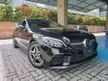 Recon 2019 Mercedes Benz C180 AMG NFL 1.6 Turbocharge Full Spec Free 5 Years Warranty