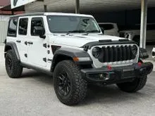 2021 Jeep Wrangler 3.6 Unlimited Sport SUV JAOS BATTLEZ MUFFLER**S&B FILTER**LOW MILEAGE**FRONT AND SIDE CAM**PRICE NEGO UNTIL LET GO