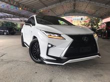 2016 LEXUS RX200T 2.0 F Sport SUV,TRD RIMS, TRD BODY KIT (WHITE)