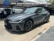 Recon 2021 Lexus IS300 2.0 F Sport (CHEAPEST PRICE IN TOWN) FACELIFT /3 EYES LED /BLACK INTERIOR /BSM /PRE-CRASH /LKA /UNREG - Cars for sale
