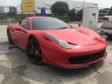 2011 Ferrari 458 Italia 4.5 Coupe LOCAL NAZA ITALIA CAR