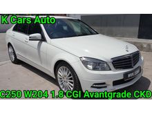 2012 Mercedes-Benz C250 W204 1.8 CGI CKD NEW GOOD CONDITION GUARANTEE NO REPAIR NEED