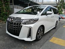 5 Year Warranty 3Eye DIM 2018 Toyota Alphard 2.5 G S C Package MPV