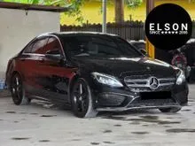 (Loan Kedai) 2016 Mercedes-Benz C250 2.0 (A) AMG Line Sedan Reg.2017