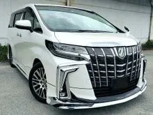 2017 Toyota Alphard 2.5 G S C Package MPV