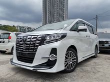 2017 Toyota Alphard 2.5 G S C MPV Alpine