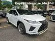 Recon 2020 Lexus RX300 2.0 F Sport Panoramic roof 3 LED HEAD UP Display Aircond Leather Seats High Grade 4.5 Power Boot Unregistered