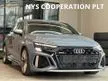 Recon 2022 Audi RS3 2.5 HatchBack TFSI Quattro Unregistered RS Brembo Brake Kit RS Multi Function Steering RS Body Styling RS Gear knob RS Roof Edge Spo