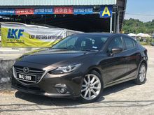 2015 Mazda 3 2.0 (a) SKYACTIV-G, CBU MODEL ,SUNROOF,18'RIM,LOW D/PAMENT