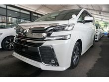 2017 Toyota Vellfire (A) 2.5 ZG