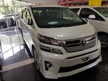 PEAR WHITE 2013 Toyota Vellfire 2.4 Z Golden Eyes MPV - 2 POWER DOOR