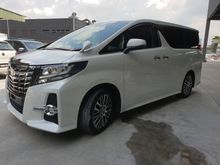 ***DURIAN RUNTUH***2017 Toyota Alphard 2.5 SC Package UNREG